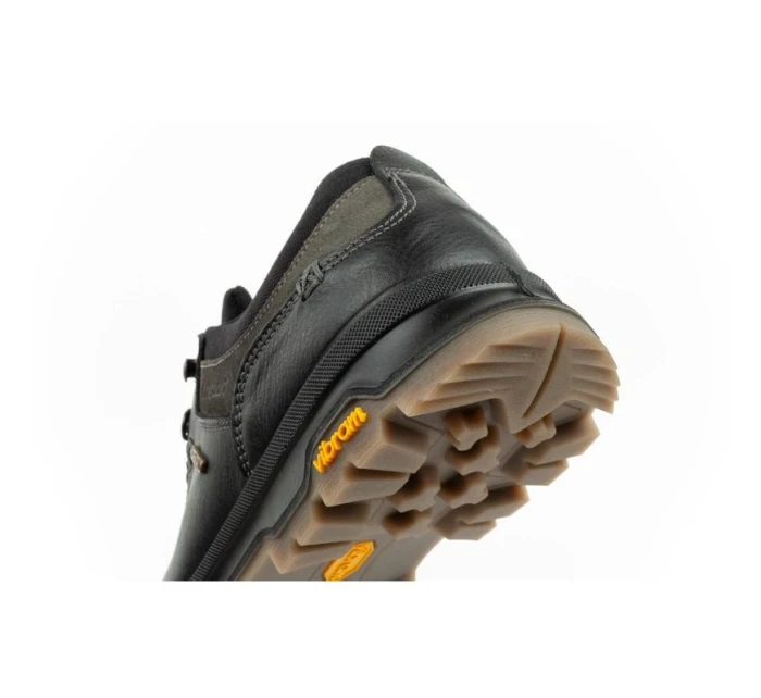 Grisport pánská treková obuv Nero oliato SPO-TEX leather black