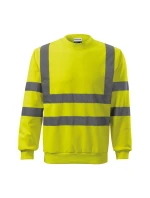 Unisex mikina HV Essential (fluorescenční žlutá)