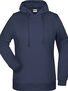 JN 795 Dámská mikina s kapucí model 22430528 navy - Daiber