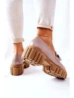 Dámské Boty Kůže Cappuccino model 21561812 - Laura Messi