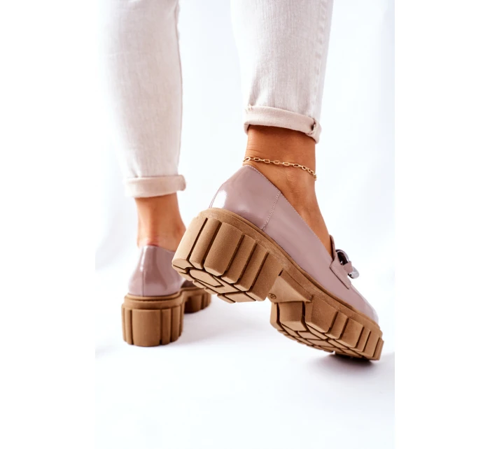 Dámské Boty Kůže Cappuccino model 21561812 - Laura Messi