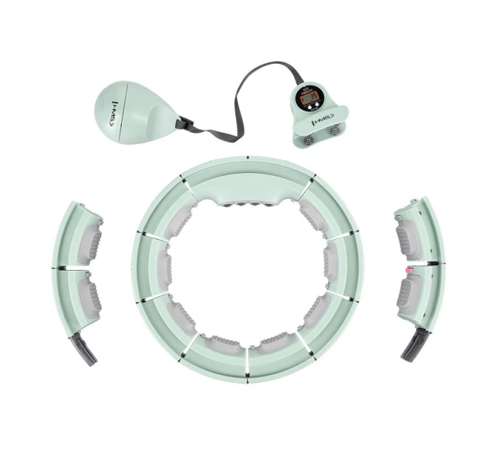 Hula Hop HMS HHM13 s magnety, závažím a zeleným počítadlem Hula Hop HMS HHM13 s magnety, závažím a zeleným počítadlem