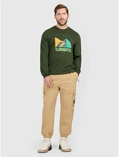 Pánské volnočasové kalhoty 4F 4FRAW25TTROM1690-83S