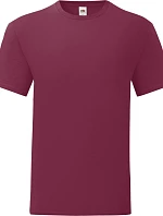 Fruit of the Loom Iconic 150 T Pánské tričko 16.1430 burgundy