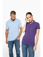 K 254 Pánské piqué polo model 22421977 ash heather - Kariban