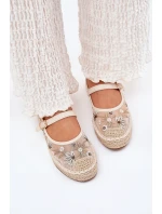 espadrilky s na platformě béžové model 21700053 - Boto espadrilky s na platformě béžové model 21700053 - Boto