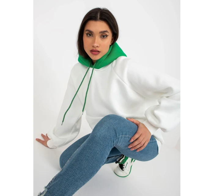 Mikina EM BL 696.68 bílá zelená