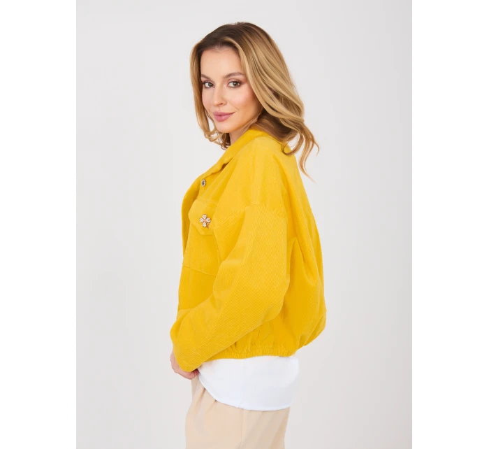 IT KR bunda FL10163.10 tmavě žlutá