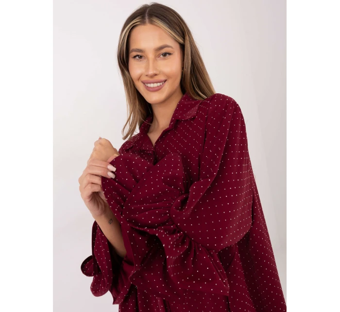 Košile IT KS 8381 1.64 bordó