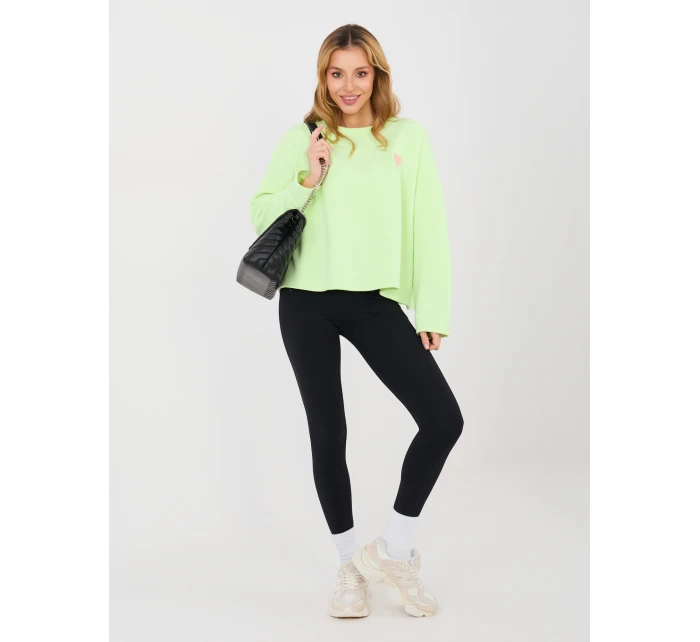 Mikina MJ BL Q2101.84 světle zelená