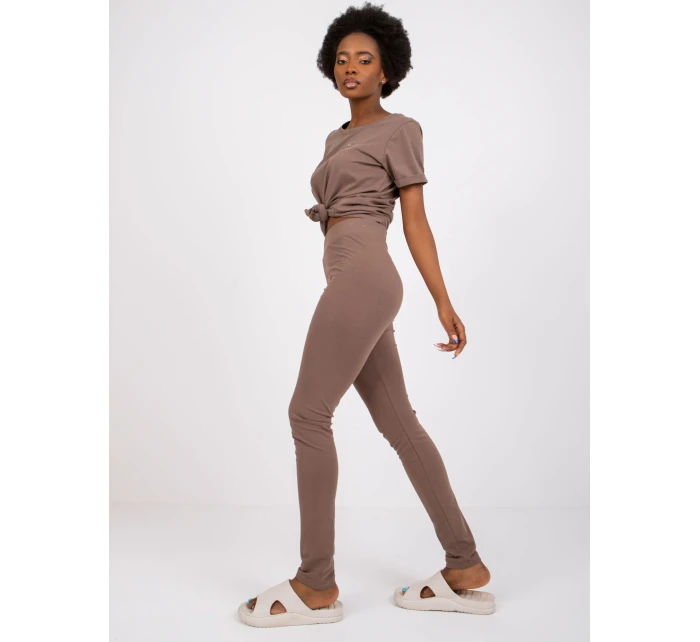 Legíny RV LG 2850.28P hnědá