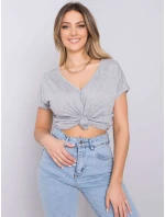 T shirt RV TS model 21302217 szary - FPrice T shirt RV TS model 21302217 szary - FPrice