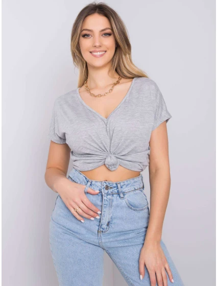 T shirt RV TS model 21302217 szary - FPrice T shirt RV TS model 21302217 szary - FPrice