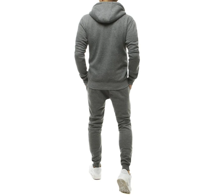 FashionStreet pánské tmavě šedé tepláky AX0379