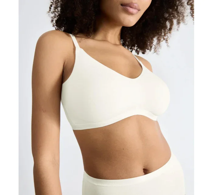 sloggi GO Daily Cotton Soft bra - WHITE - SLOGGI WHITE - SLOGGI