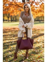 a elegantní žebrovaný dámský overal s výstřihem model 21439596 - kocula