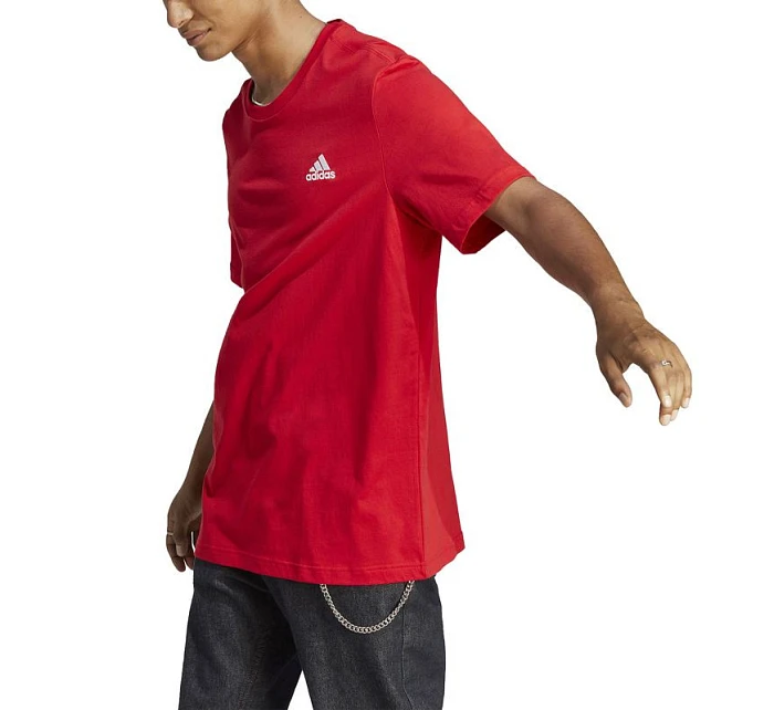 Tričko adidas Essentials Single Jersey s vyšívaným malým logem M IC9290