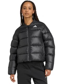 Dámská péřová bunda adidas Essentials Climawarm Synthetic Black JX7825