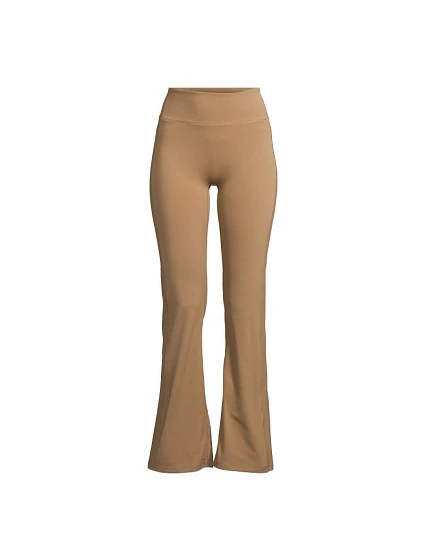 Dámské kalhoty CASALL Soft Touch Flared Pants, zelené