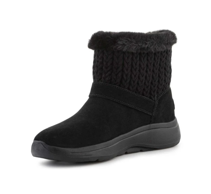 Skechers Go Walk Arch Fit Boot True Embrace W 144422-BBK dámské boty