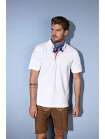 JN Pánské piqué polo v  stylu 02.0 white model 22488686 - Daiber