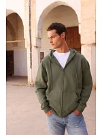 Iconic Premium Hooded Sweat Jacket Mikina s kapucí z těžké bavlny heather model 22459401 - Fruit of the Loom Iconic Premium Hooded Sweat Jacket Mikina s kapucí z těžké bavlny heather model 22459401 - Fruit of the Loom