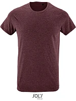 SOL'S Regent Fit Pánské tričko "Slim Fit" 25.0553 heather oxblood