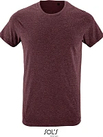 SOL'S Regent Fit Pánské tričko "Slim Fit" 25.0553 heather oxblood