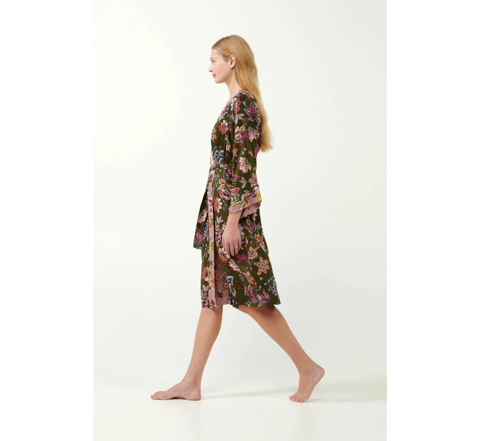 Dámský župan s potiskem model 20516039 - Vamp Dámský župan s potiskem model 20516039 - Vamp