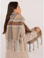 Šála AT SZ model 20527556 tmavě lila - FPrice