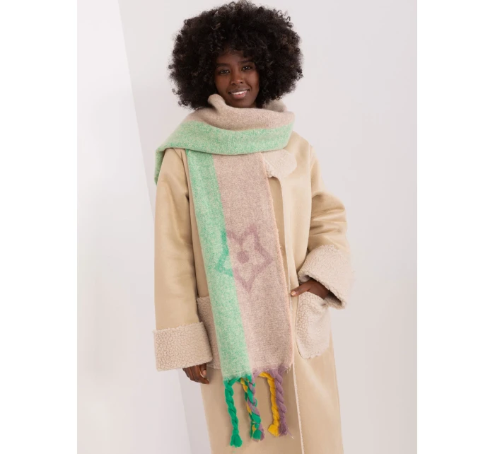 Szalik AT SZ model 19341444 beżowy - FPrice