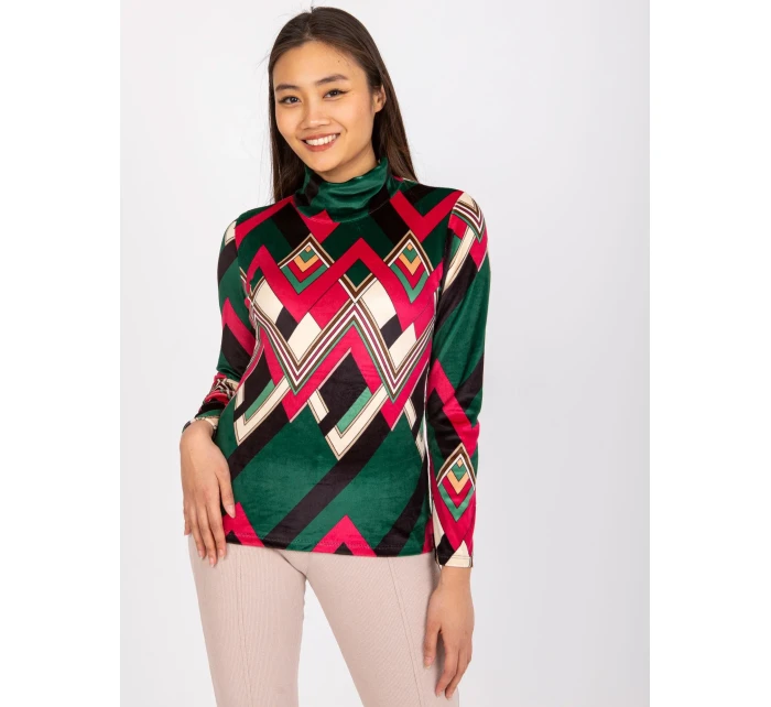 Halenka DHJ BZ N6118 2.24 tmavě zelená