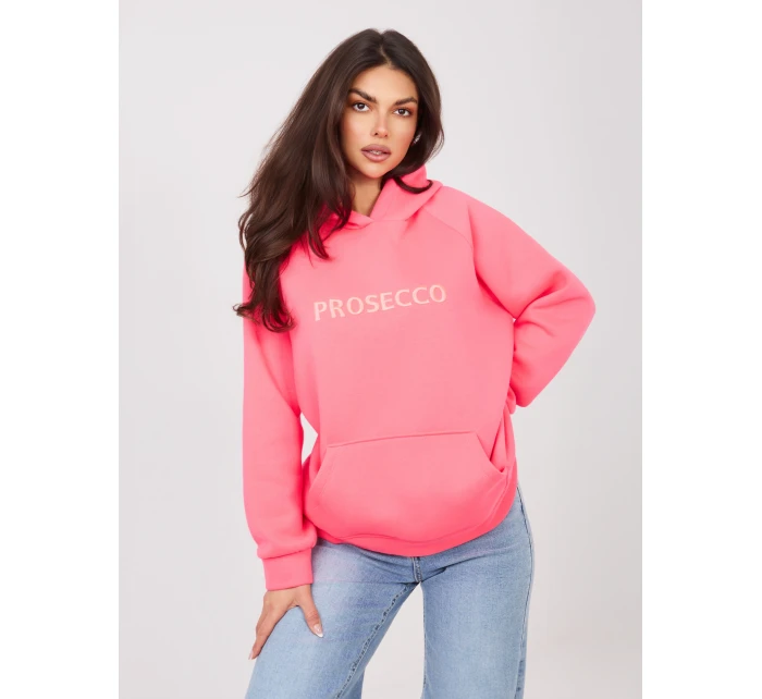 Mikina RV BL A1034.21 fluo růžová