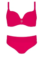 Dámské dvoudílné plavky S940V1CU4 Alcudia 4 tm.růžové - Self