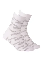 TENKÉ PONOŽKY BARVA 2-6 LET DÍVKY BÍLÁ 21-23