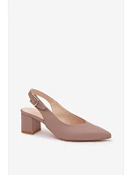 Sandály na podpatku  model 229259 Step in style