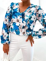 Halenka s rukávy tyrkysová (021)