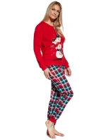 Dámské pyžamo 671/348 Snowman - CORNETTE