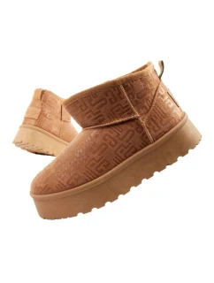 Lee Cooper snow boots women winter fashion fur insulated boots brown dámské