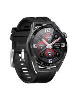 Rubicon RNCE88-1 Smartwatch Black- Černý silikonový řemínek + černý kožený řemínek Rubicon RNCE88-1 Smartwatch Black- Černý silikonový řemínek + černý kožený řemínek