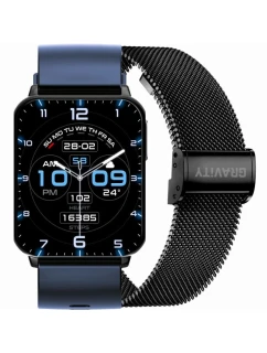 Chytré hodinky Gravity Navy Black 2 Stripes GT17-9