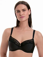 Sita podprsenka s kosticí 5265 black - RosaFaia