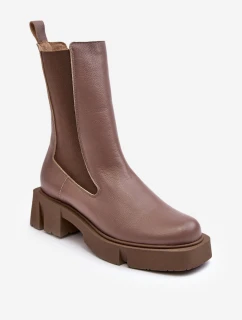 Dámské boty s  hnědé model 21638242 - Laura Messi