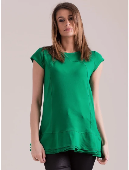 Tunika CZ SK model 14816999 zelená - FPrice Tunika CZ SK model 14816999 zelená - FPrice