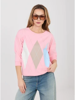 Bluzka RV BZ model 22031407 jasny różowy - FPrice