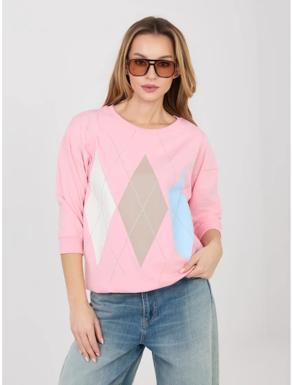 Bluzka RV BZ model 22031407 jasny różowy - FPrice