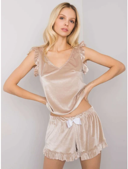 Pyžamo RV PI model 16719704 béžová - FPrice Pyžamo RV PI model 16719704 béžová - FPrice