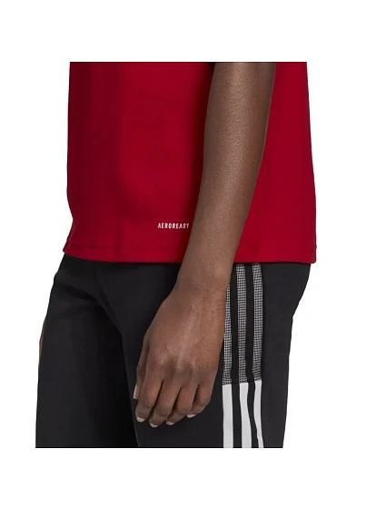Dámské polo tričko Tiro 21 W model 22207006 červené - ADIDAS Dámské polo tričko Tiro 21 W model 22207006 červené - ADIDAS