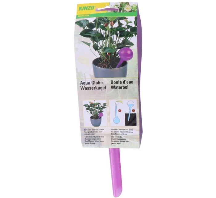 AUTOMATICKÝ DÁVKOVAČ VODY S KULIČKOU 250 ML FIALOVÝ