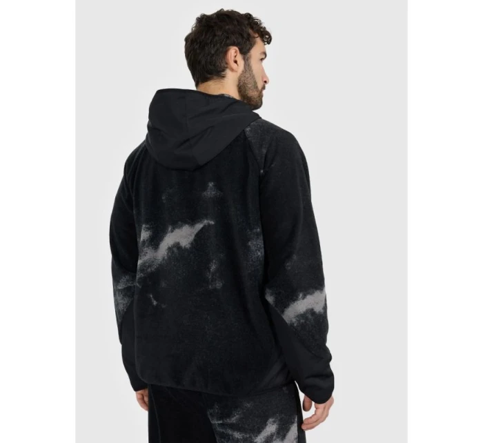 Pánský volný fleece s kapucí model 21920559 - 4F